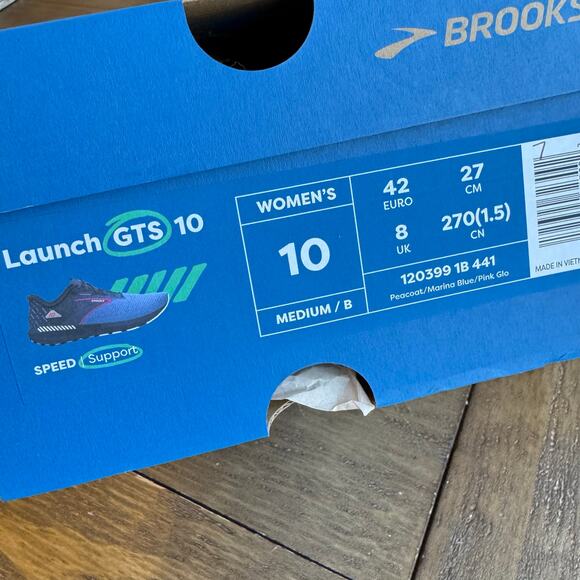 Brooks Launch GTS 10 Women's Running Shoes Size 10 EU 42 Walking Training NEW - Picture 8 of 10